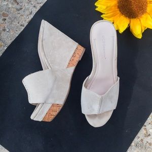 BCBGeneration suede wedges